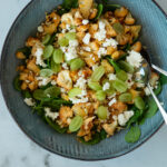 Salat med stegt blomkål