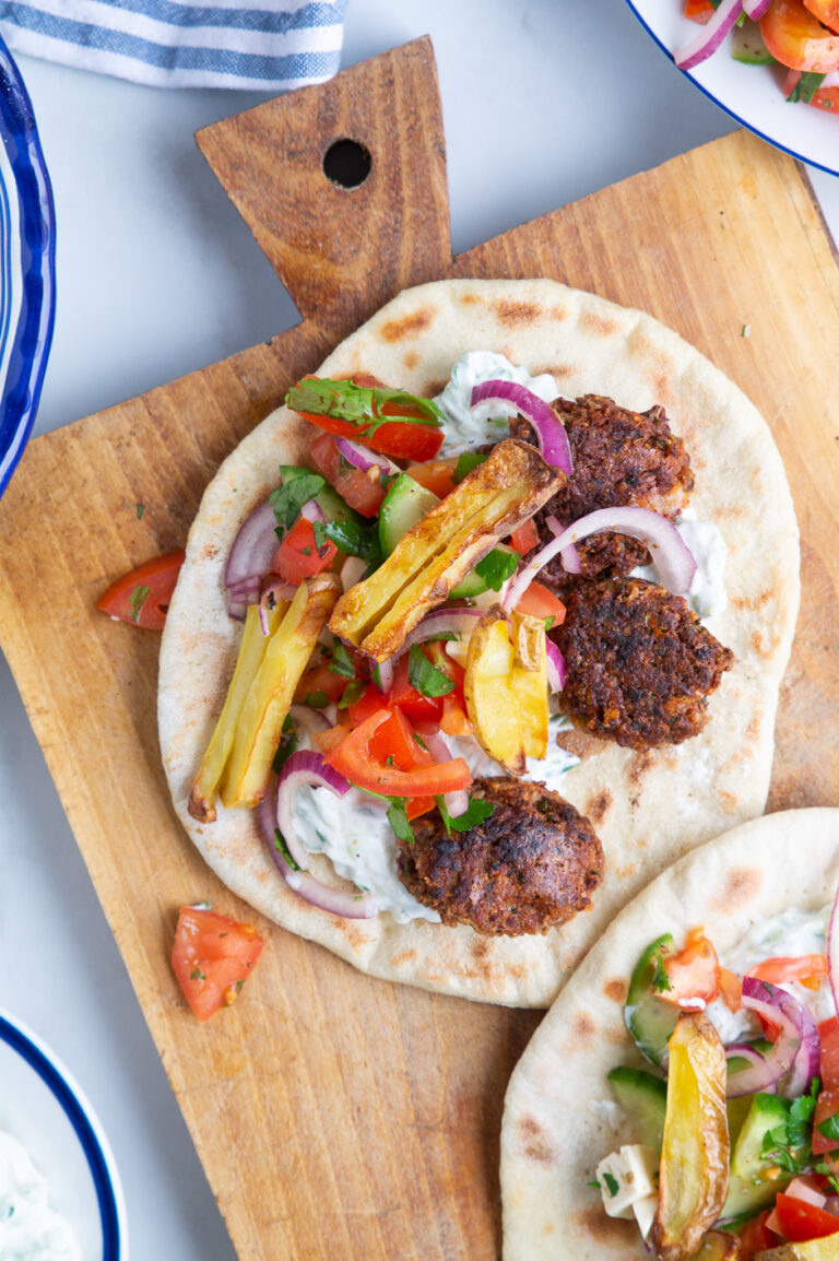 Græske vegetarfrikadeller