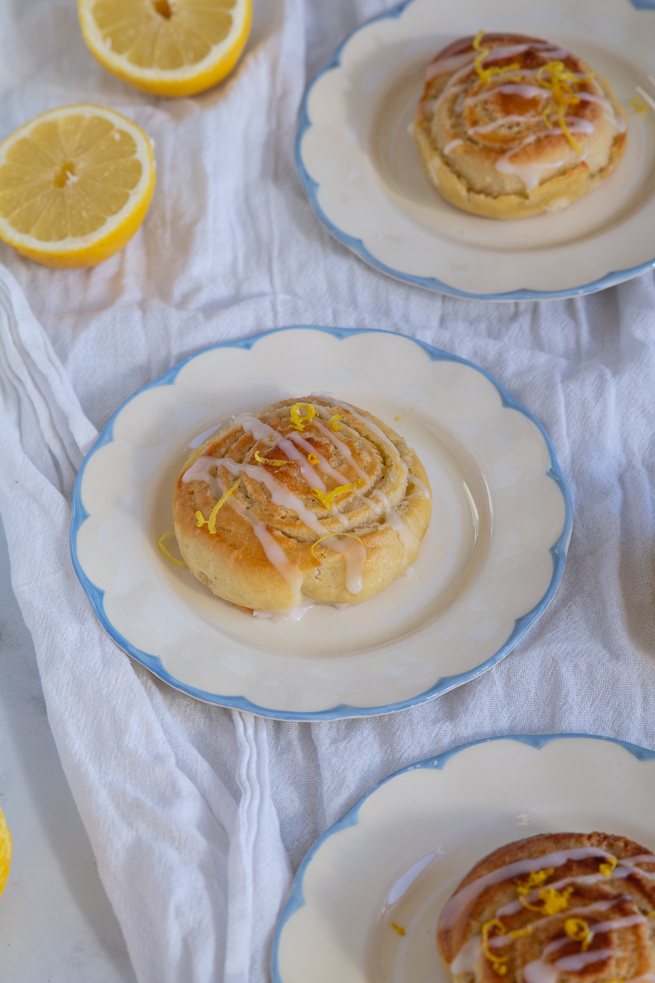Citronsnegle med marcipan