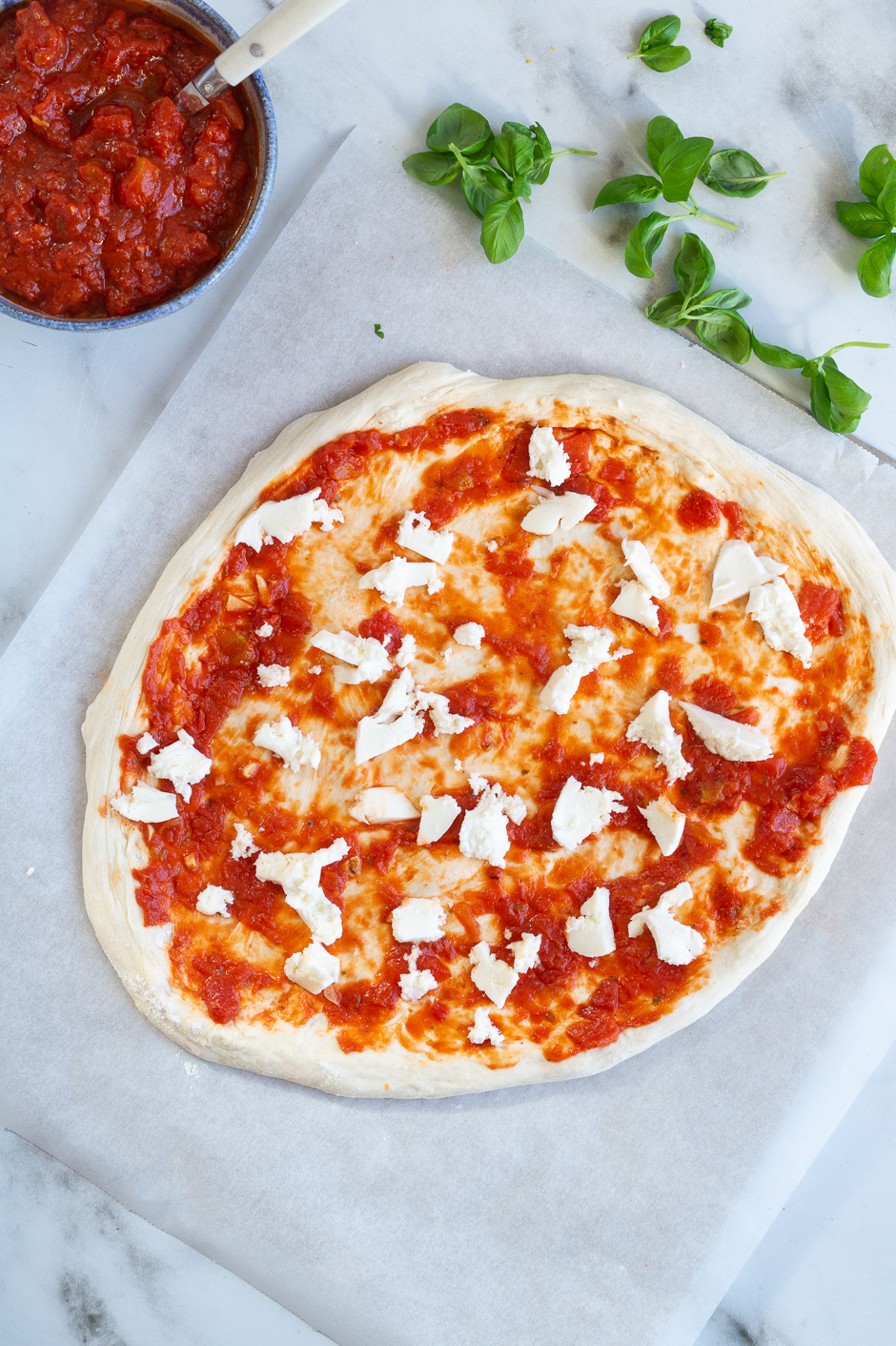 Pizza margherita