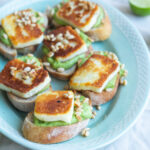 Toast med halloumi
