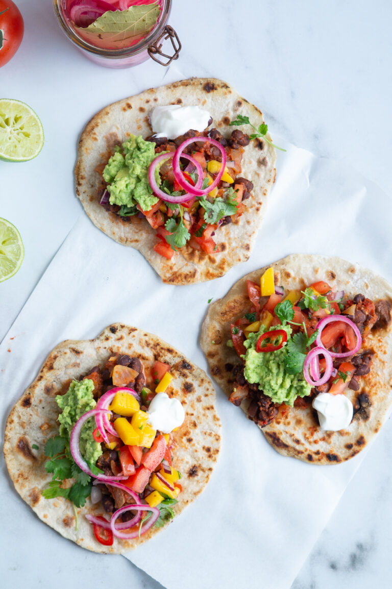 Vegetar tacos