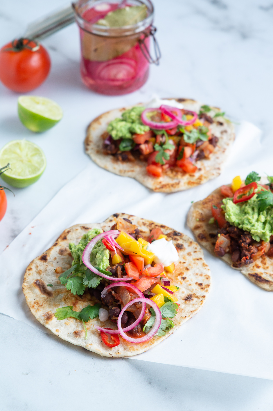 Vegetar taco