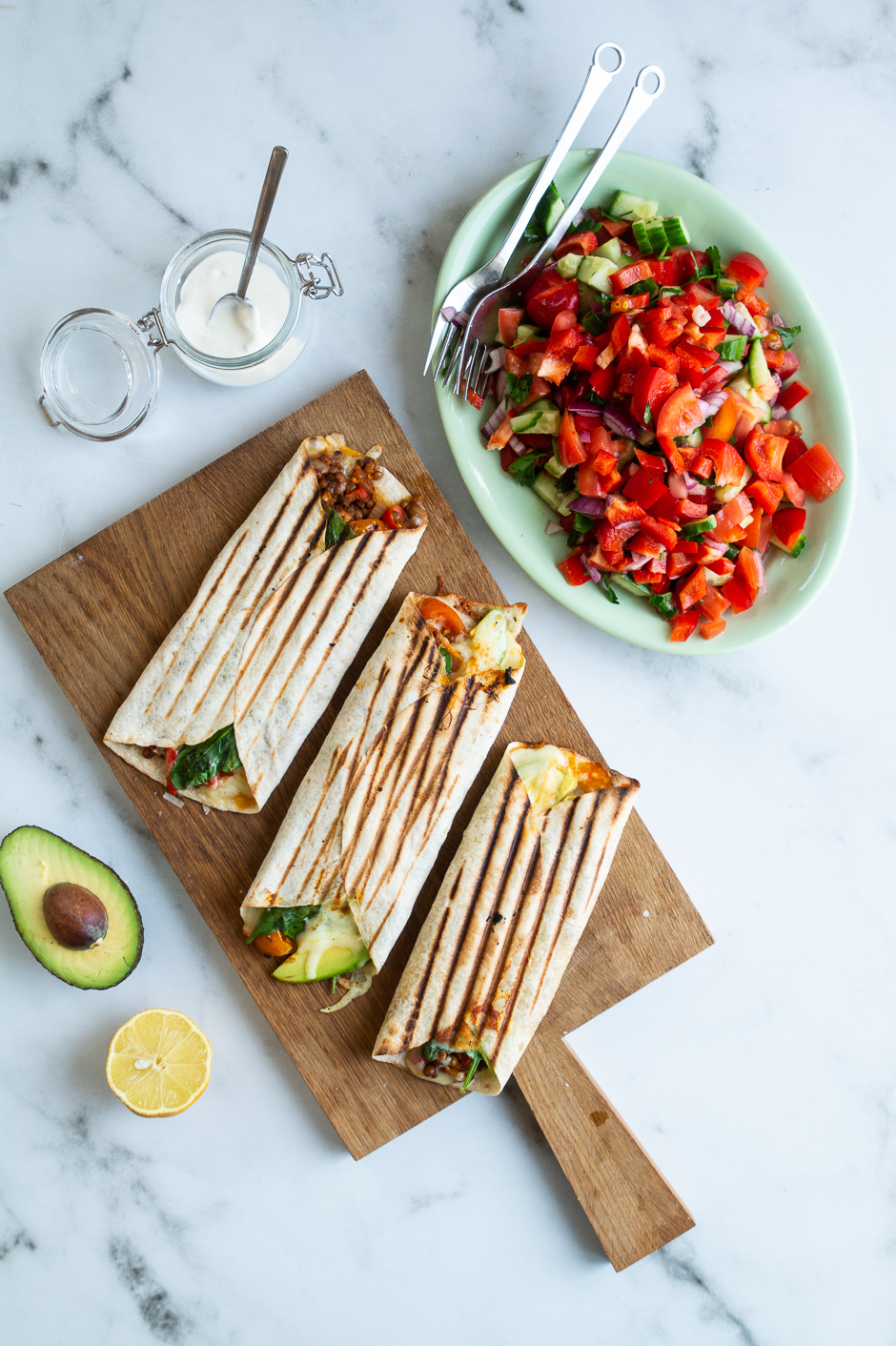Vegetarisk burritos