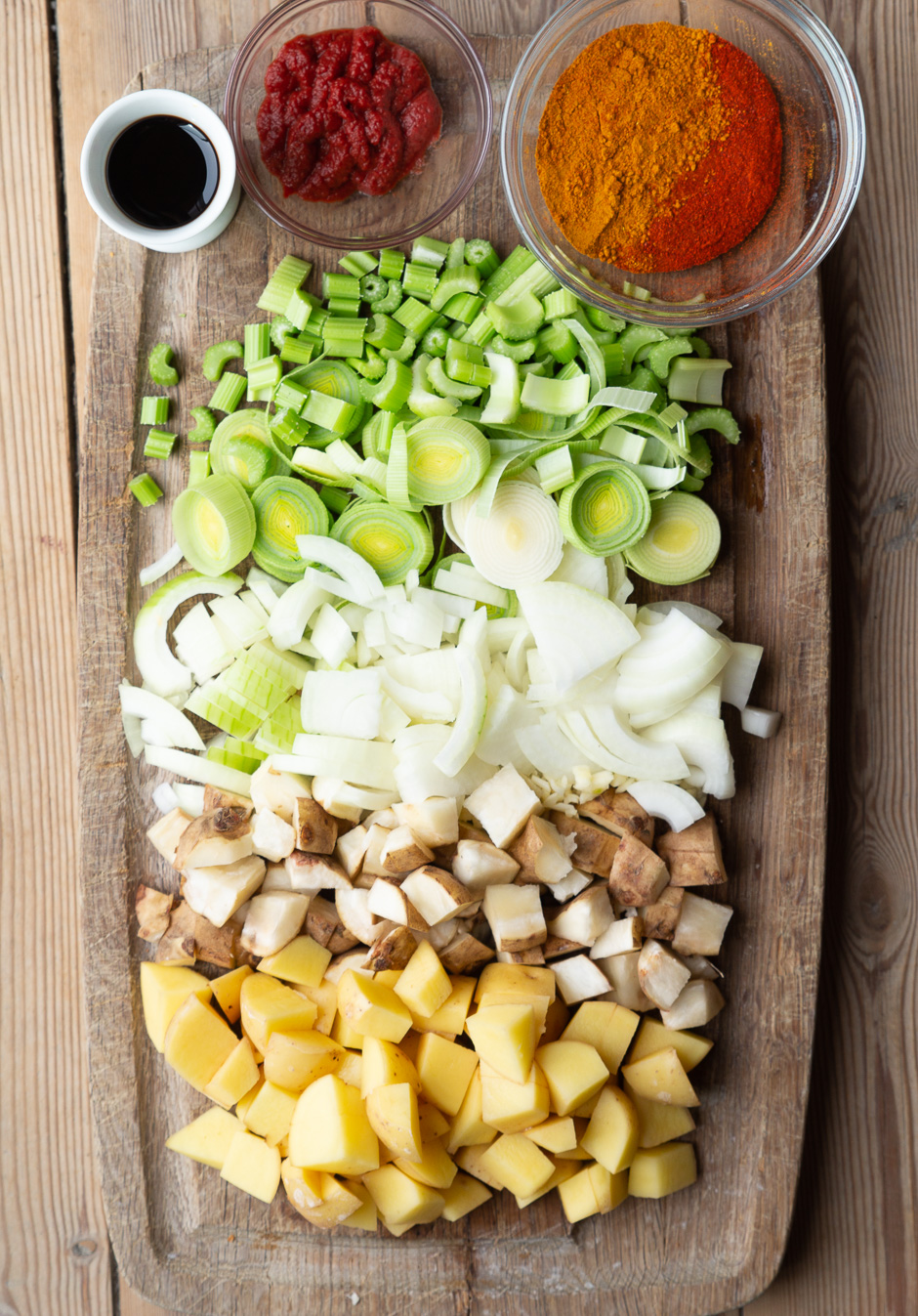 Vegetarisk efterårsgryde