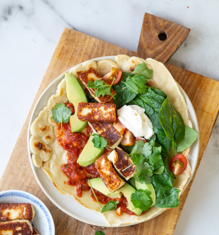 Vegetarisk tortillas