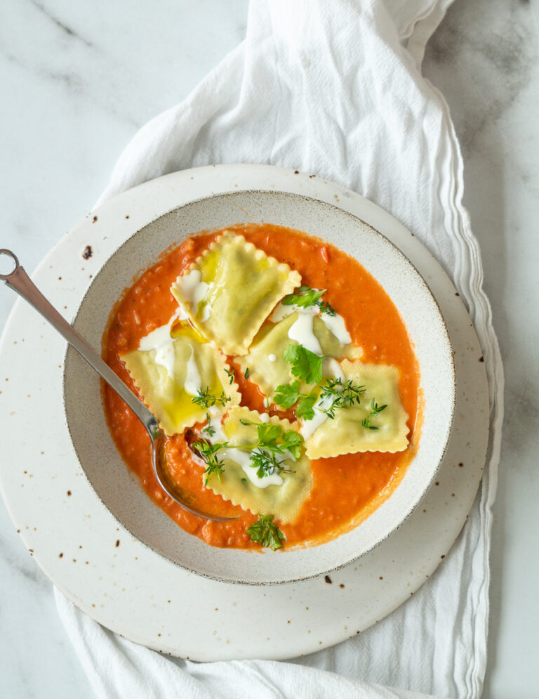 Raviolisuppe