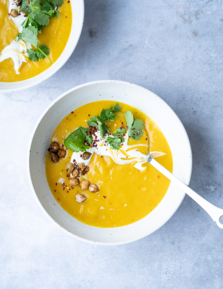 Butternut squash suppe