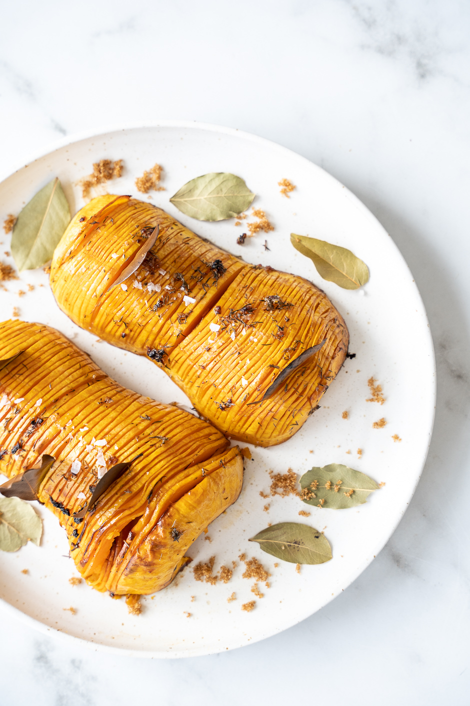 Hasselback butternut squash