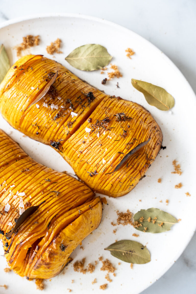 Hasselback butternut squash