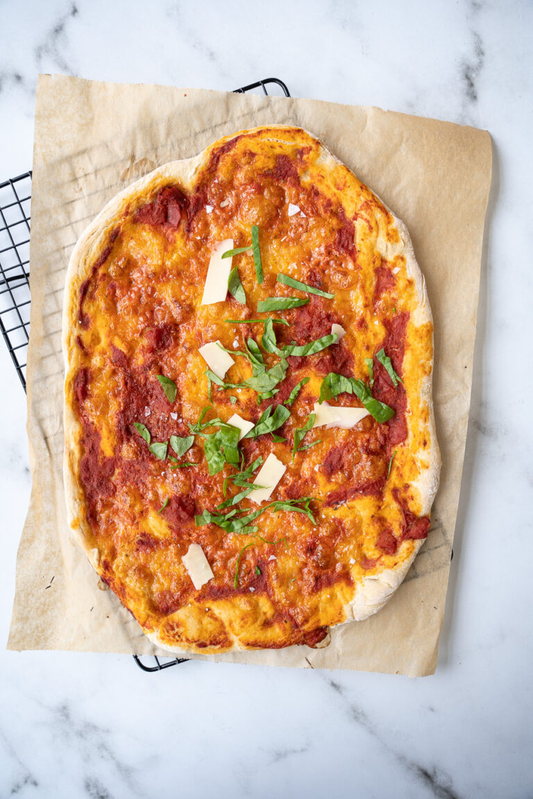 Pizzadej med bønner