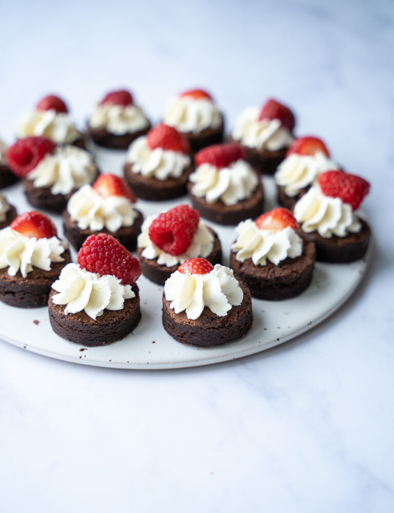 Brownie med mascarponecreme