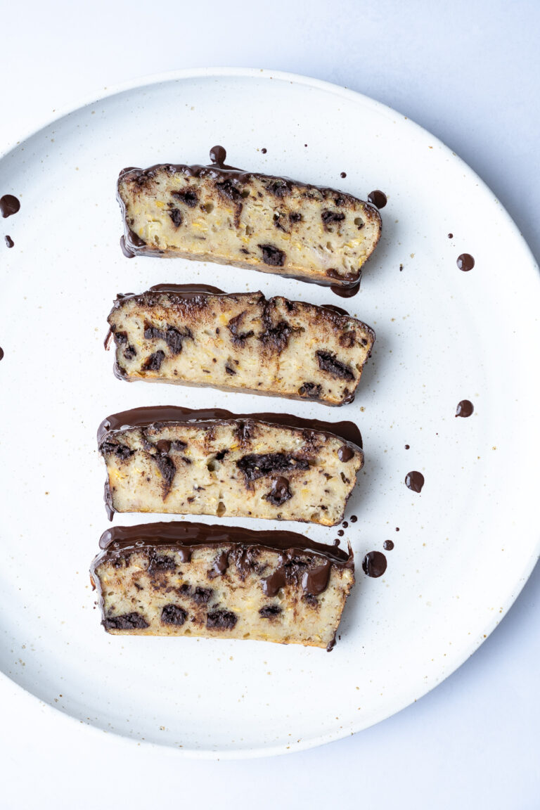Bananbrød med røde linser