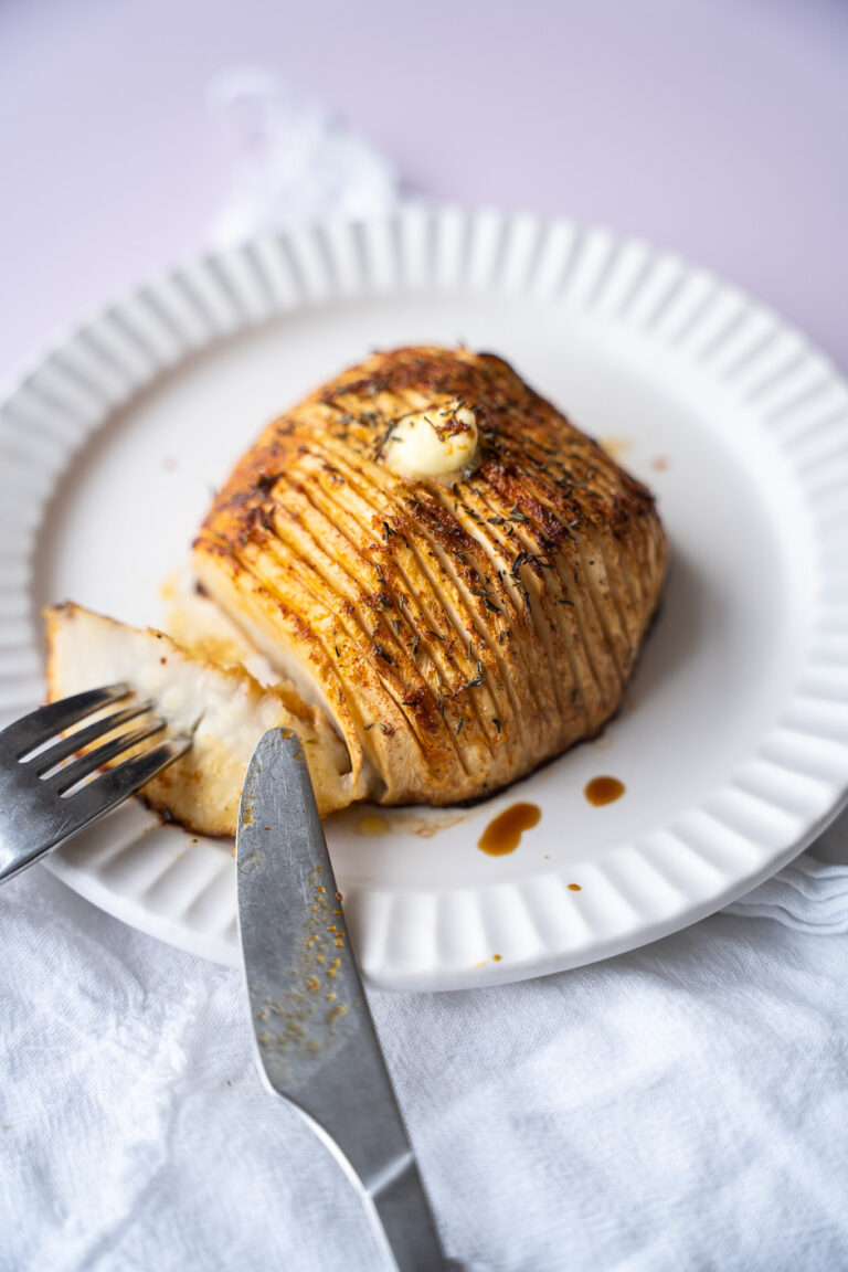 Hasselback knoldselleri