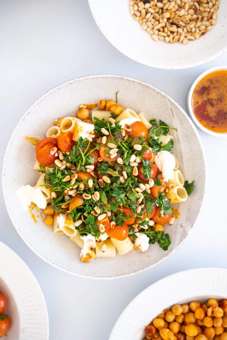 Vegetarisk tyrkisk pasta