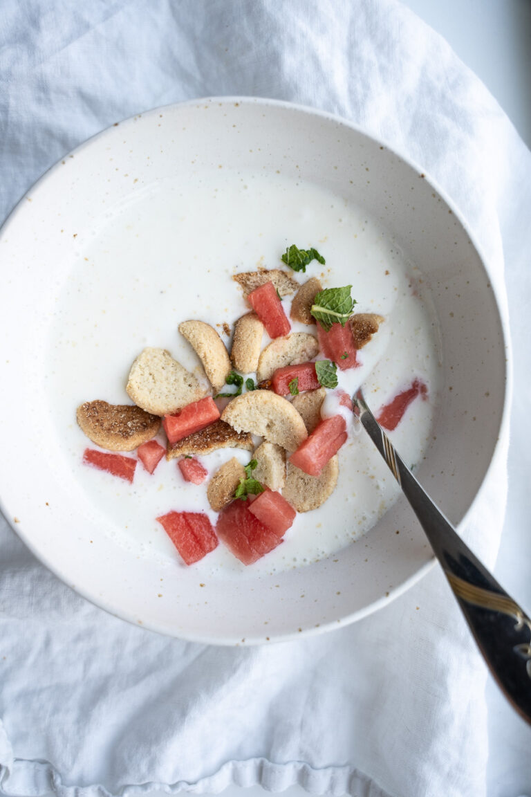 Koldskål med 2 ingredienser