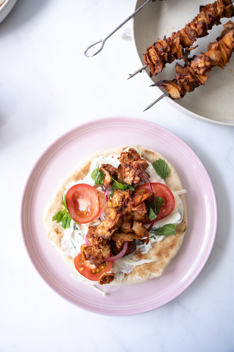 Tofu kebab